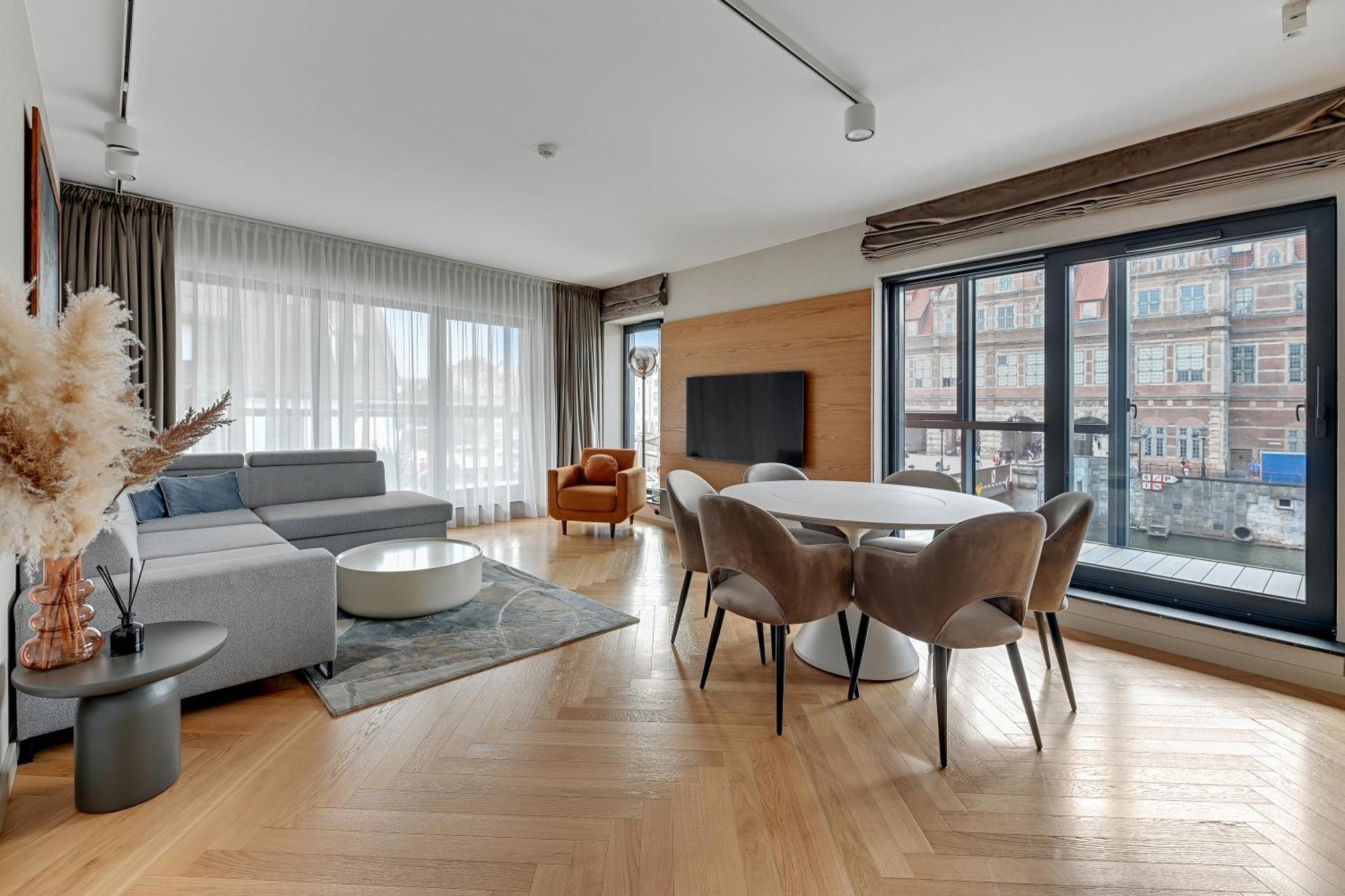 Deo Plaza Luxury Apartments By Blue Mandarin Gdansk Exterior photo