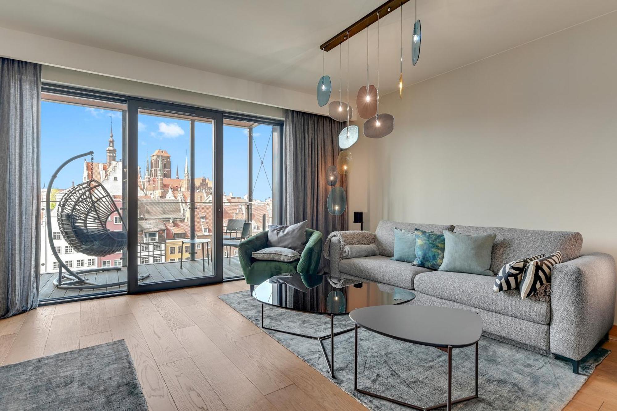 Deo Plaza Luxury Apartments By Blue Mandarin Gdansk Exterior photo