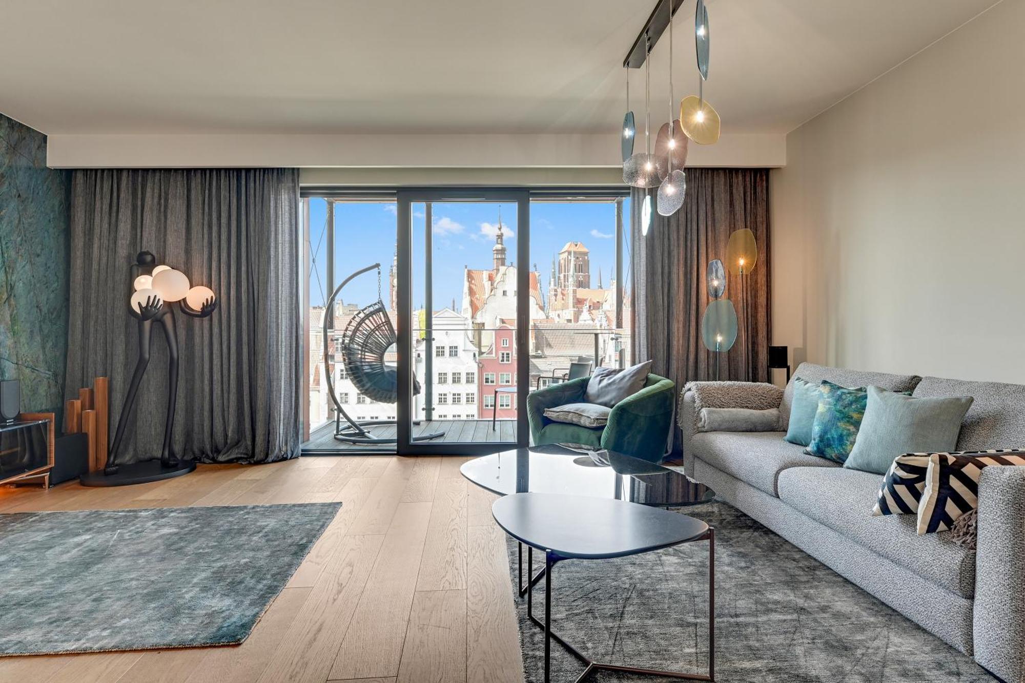 Deo Plaza Luxury Apartments By Blue Mandarin Gdansk Exterior photo